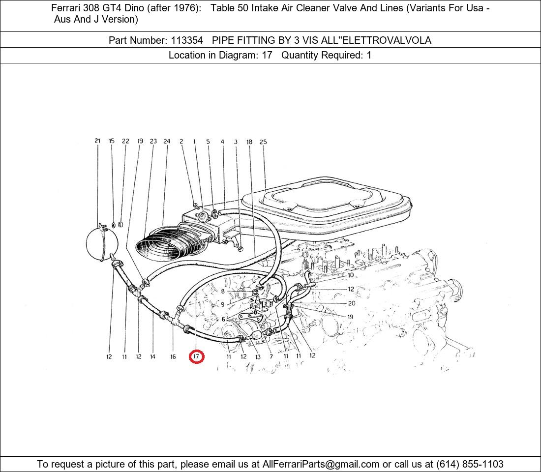 Ferrari Part 113354