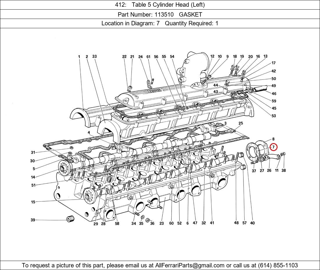 Ferrari Part 113510