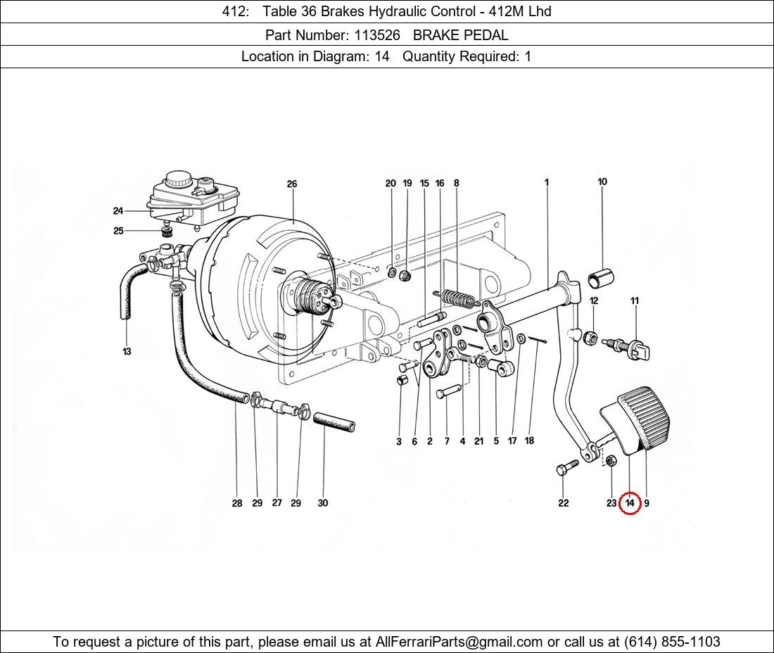 Ferrari Part 113526