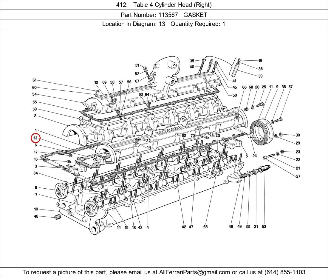 Ferrari Part 113567