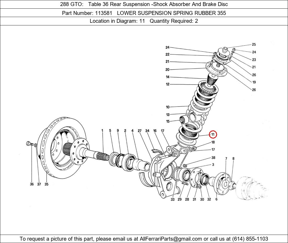 Ferrari Part 113581