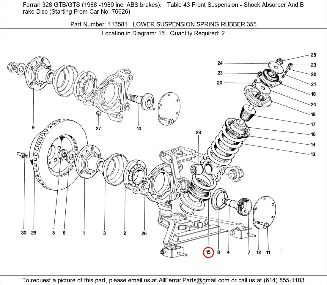 Ferrari Part 113581