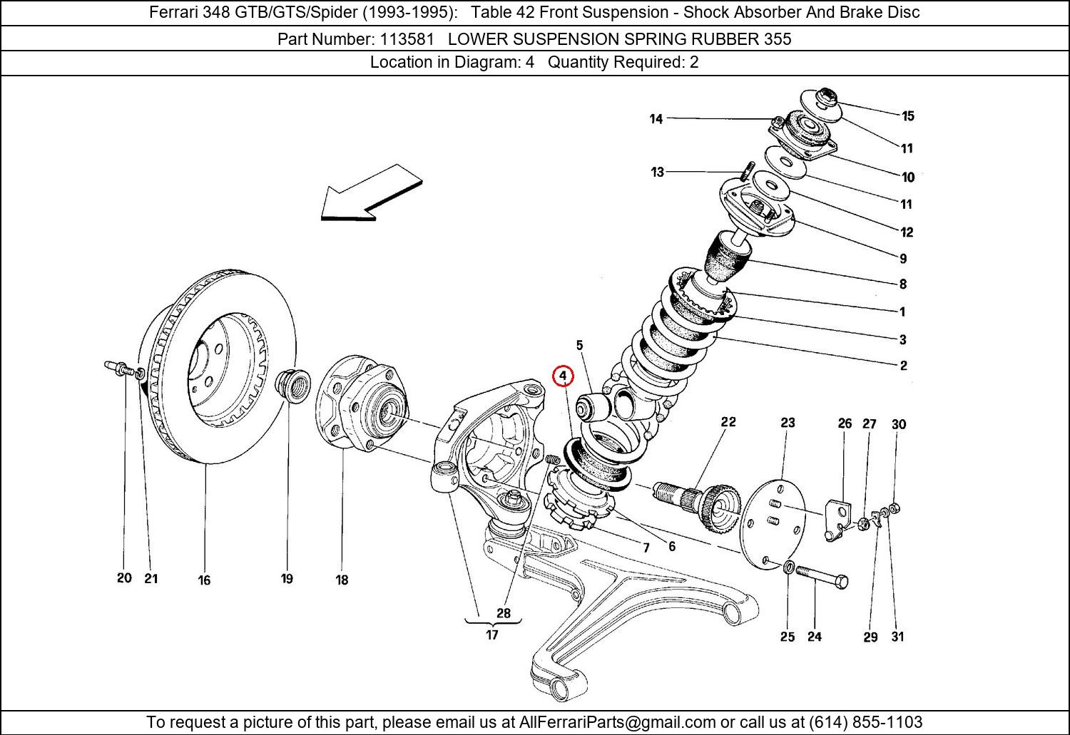 Ferrari Part 113581