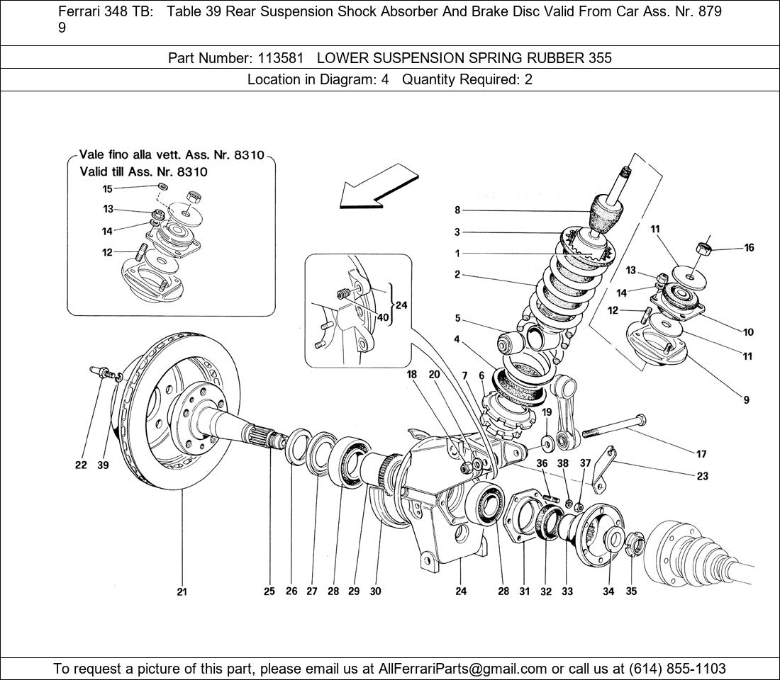 Ferrari Part 113581