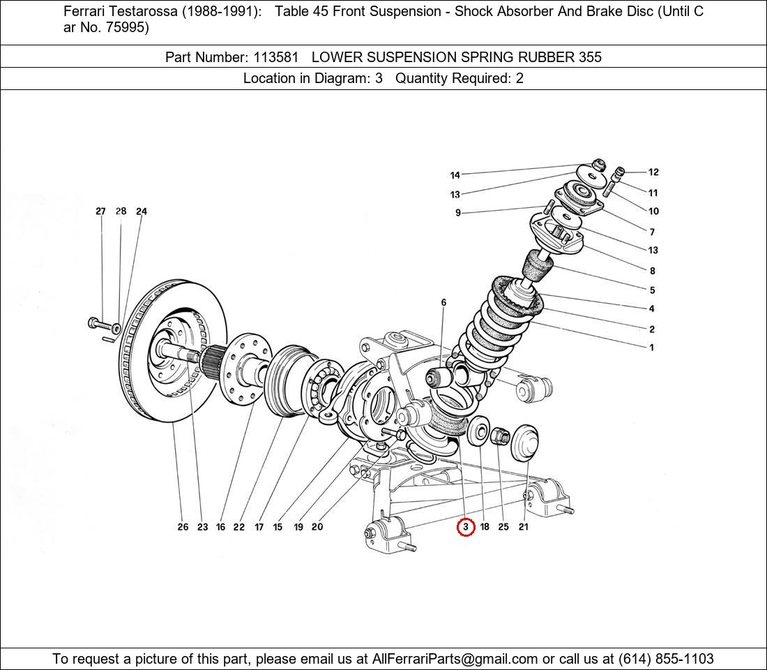 Ferrari Part 113581