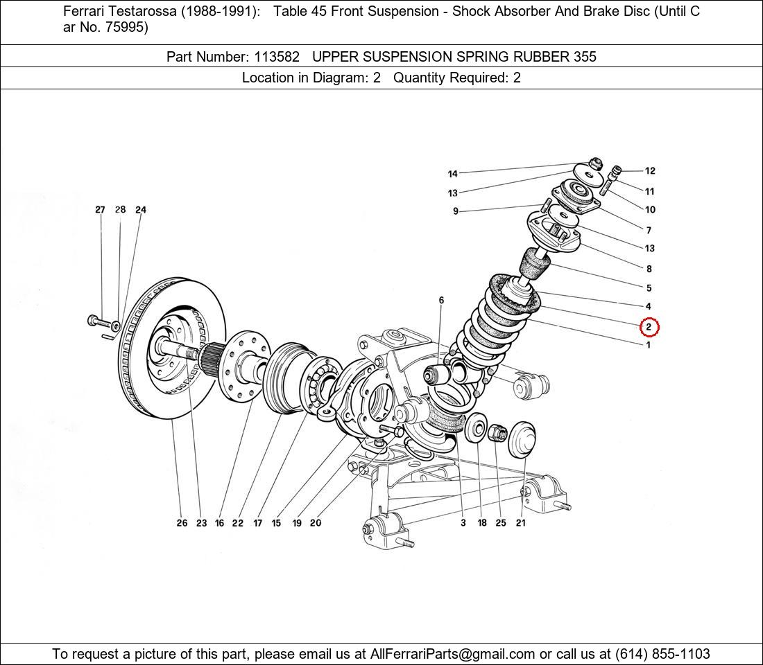 Ferrari Part 113582