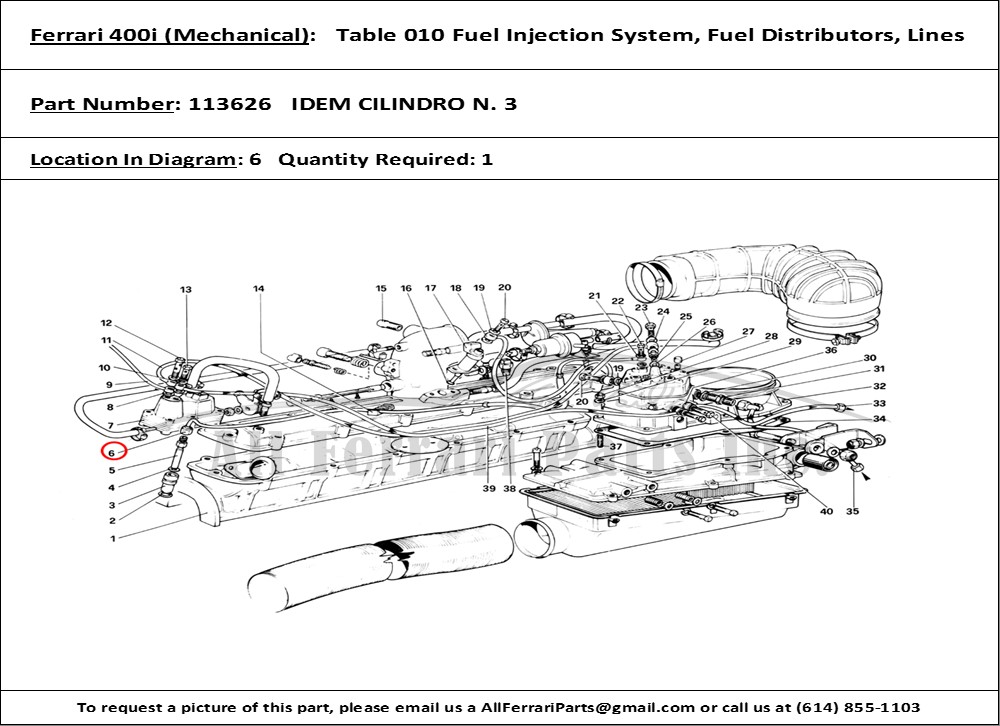 Ferrari Part 113626