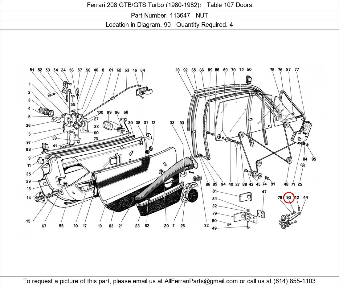 Ferrari Part 113647