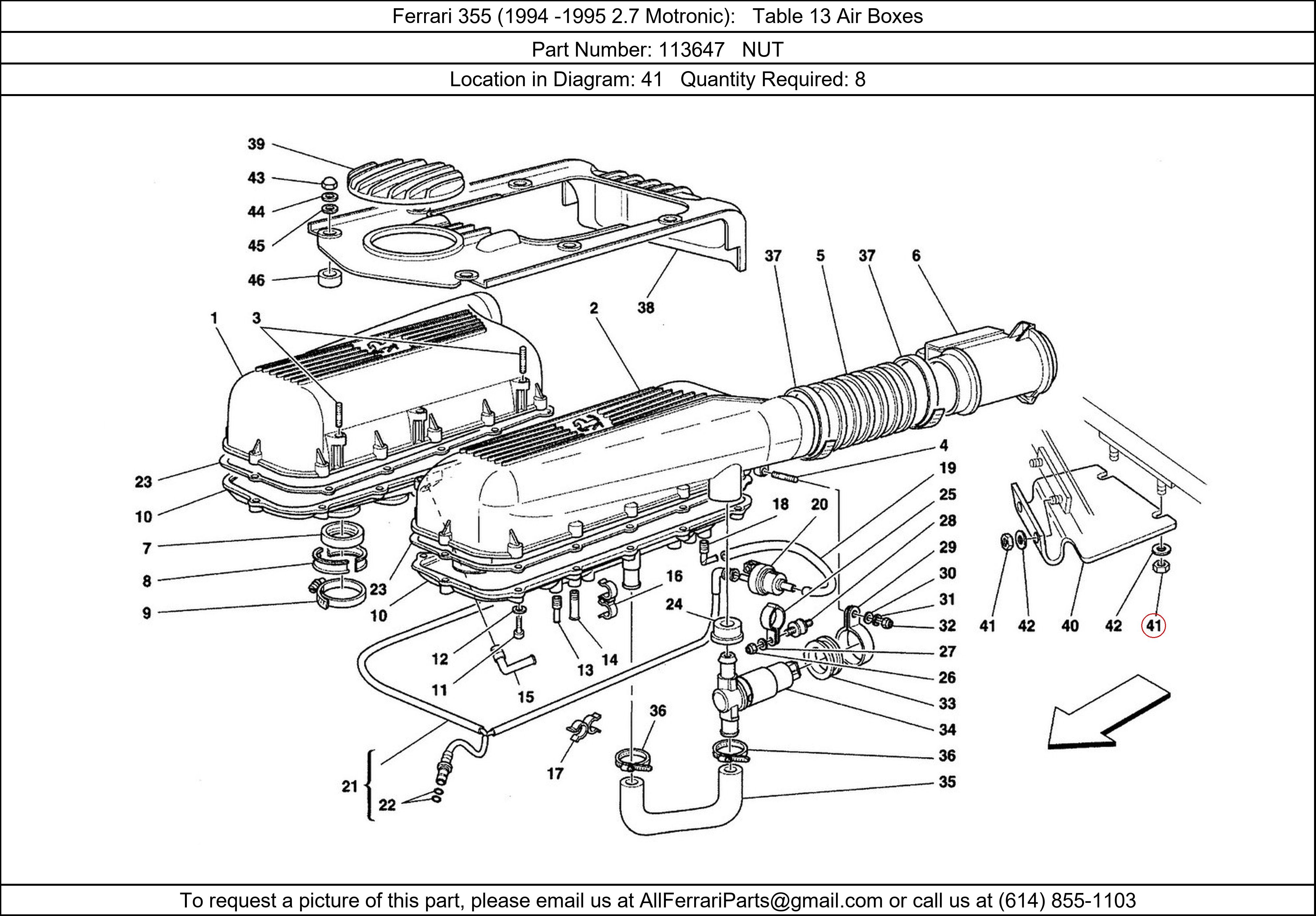 Ferrari Part 113647