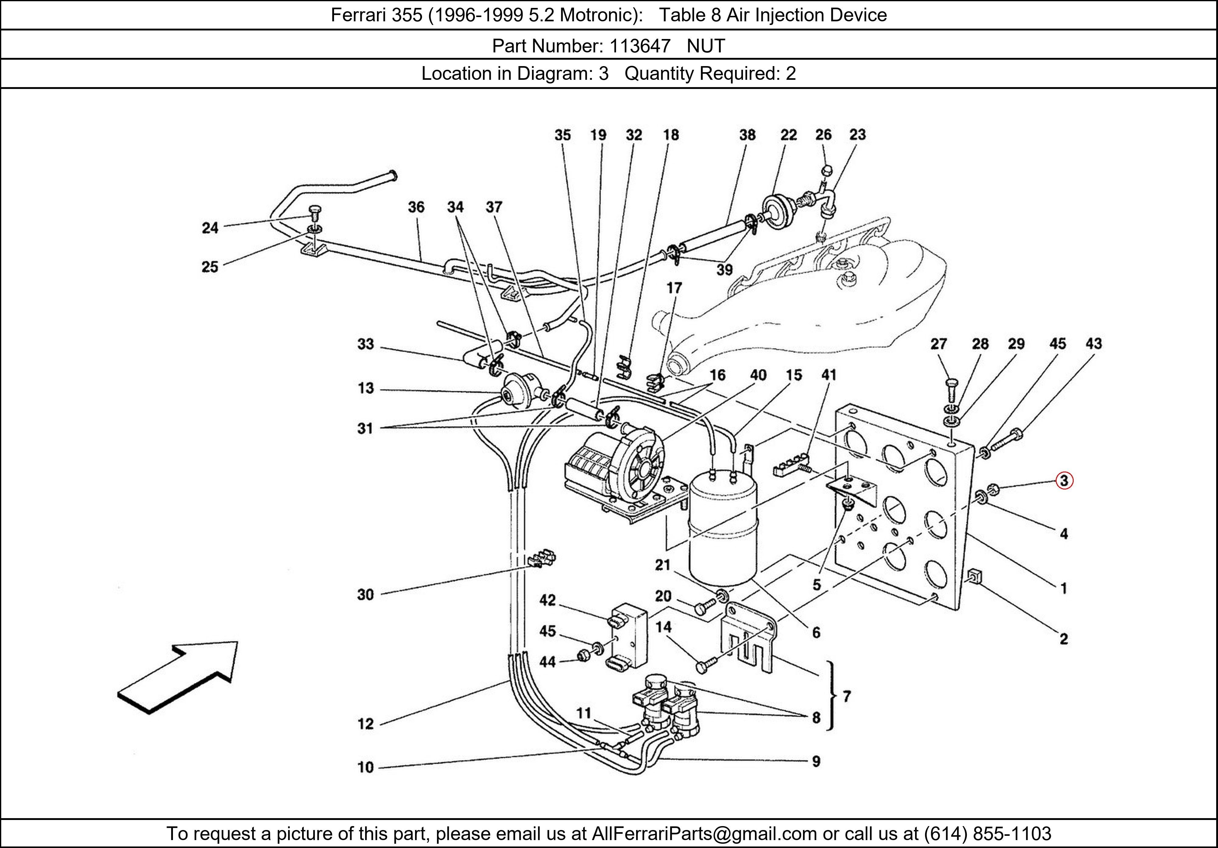 Ferrari Part 113647