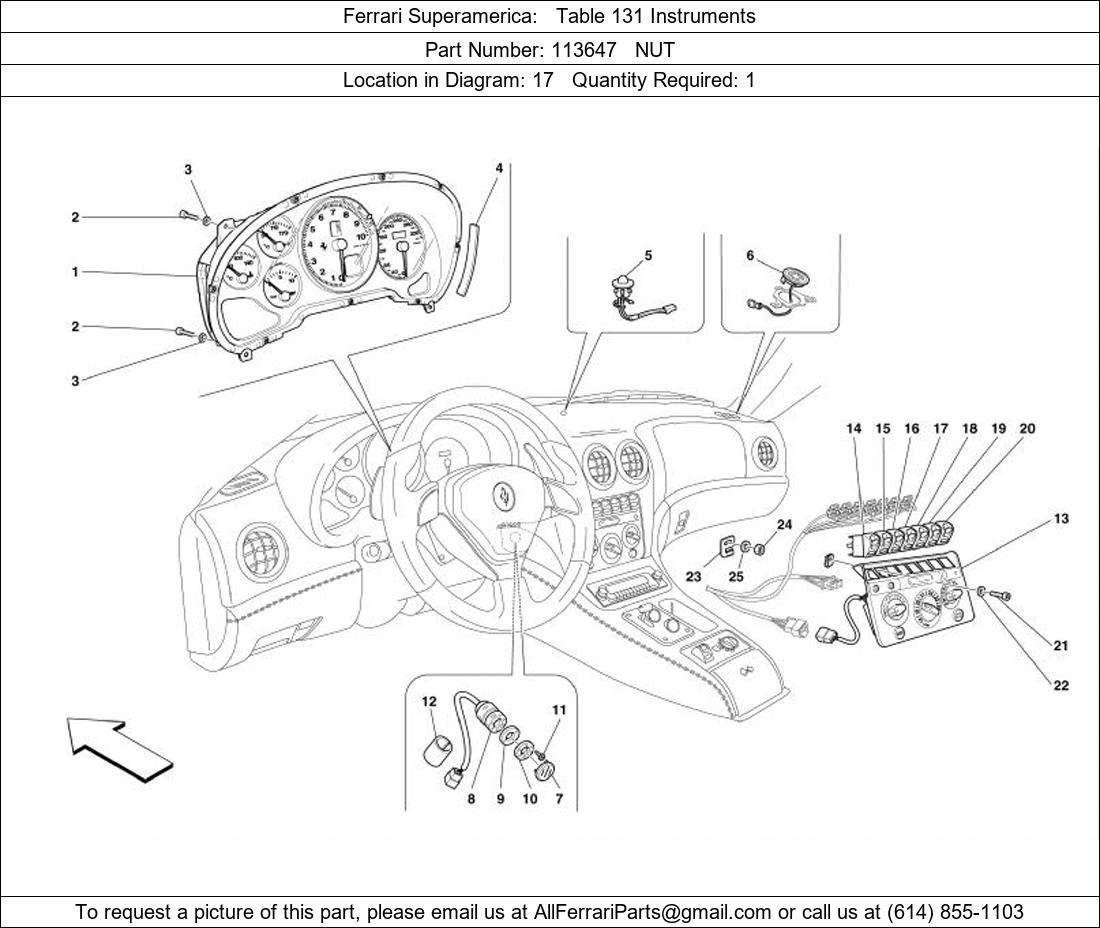 Ferrari Part 113647