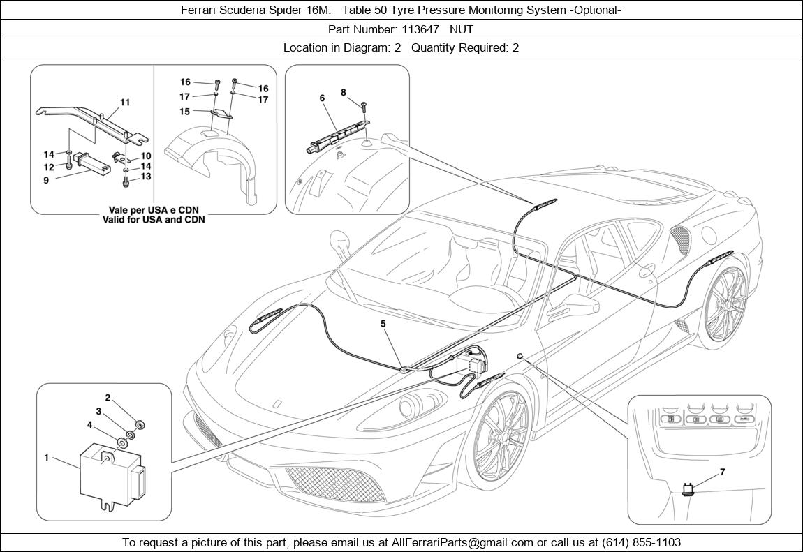 Ferrari Part 113647