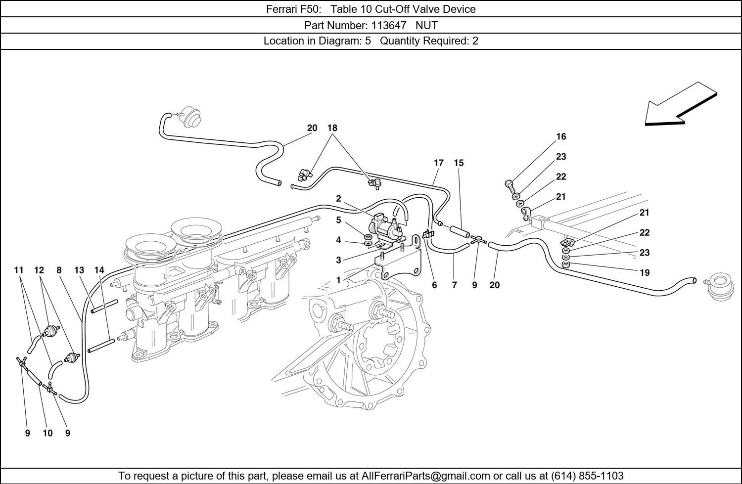 Ferrari Part 113647