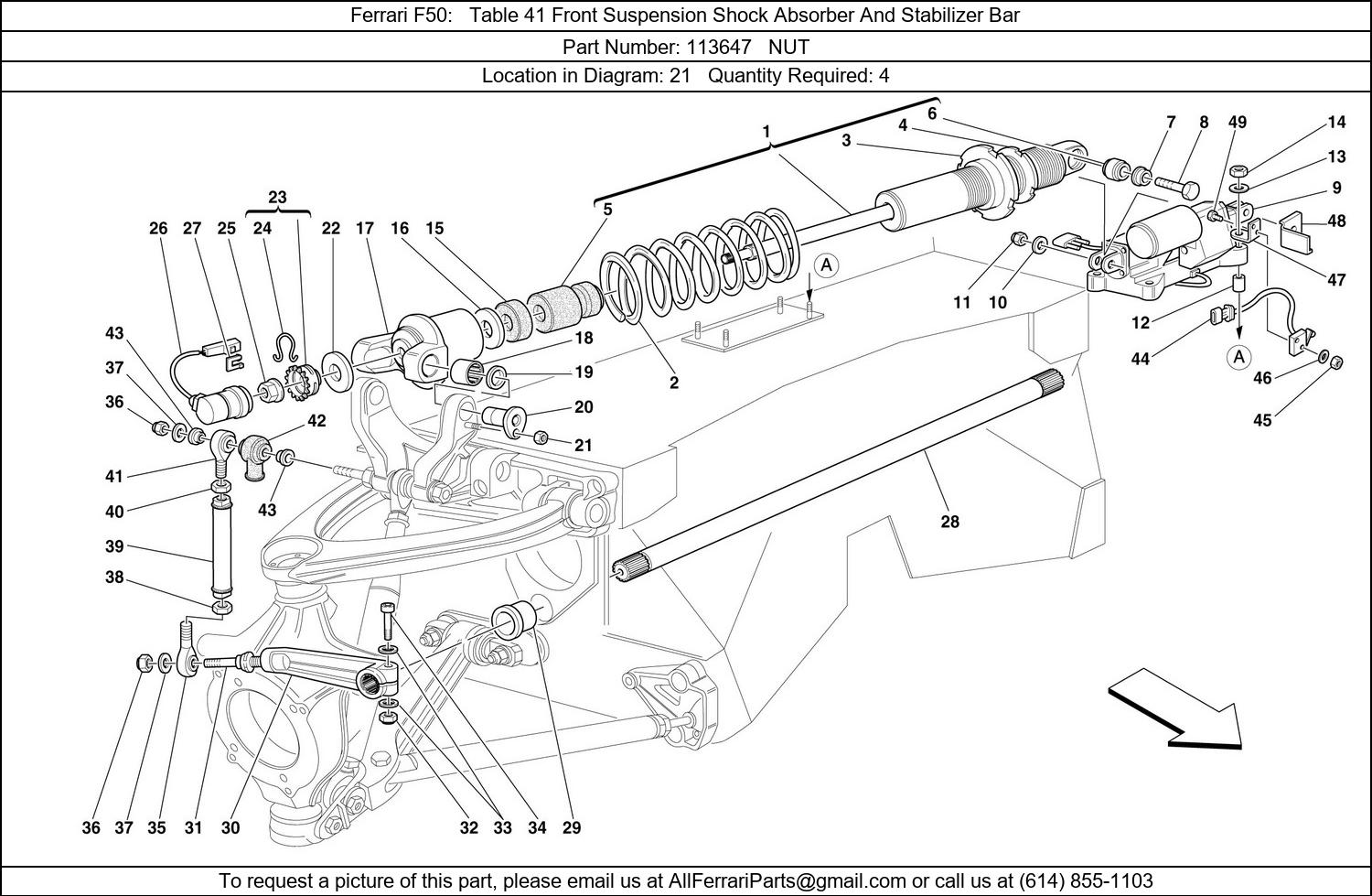 Ferrari Part 113647