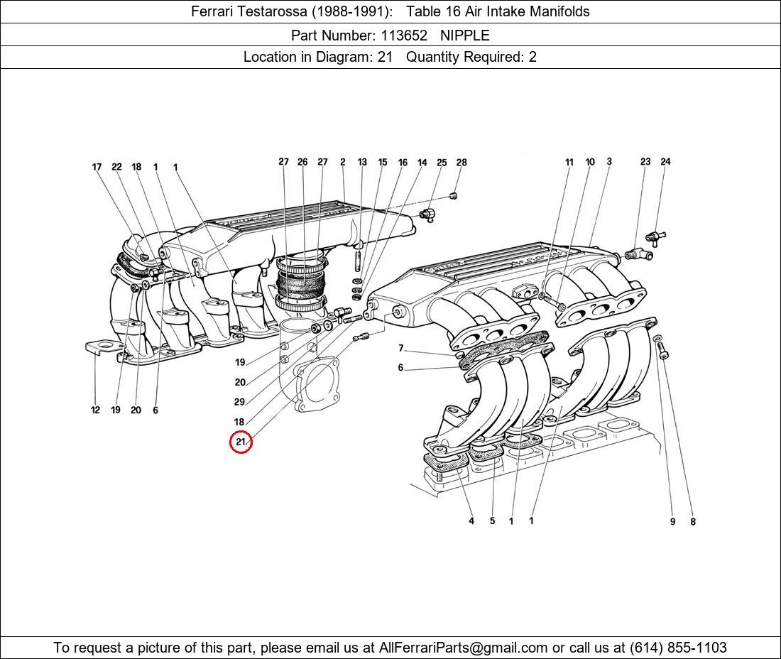 Ferrari Part 113652