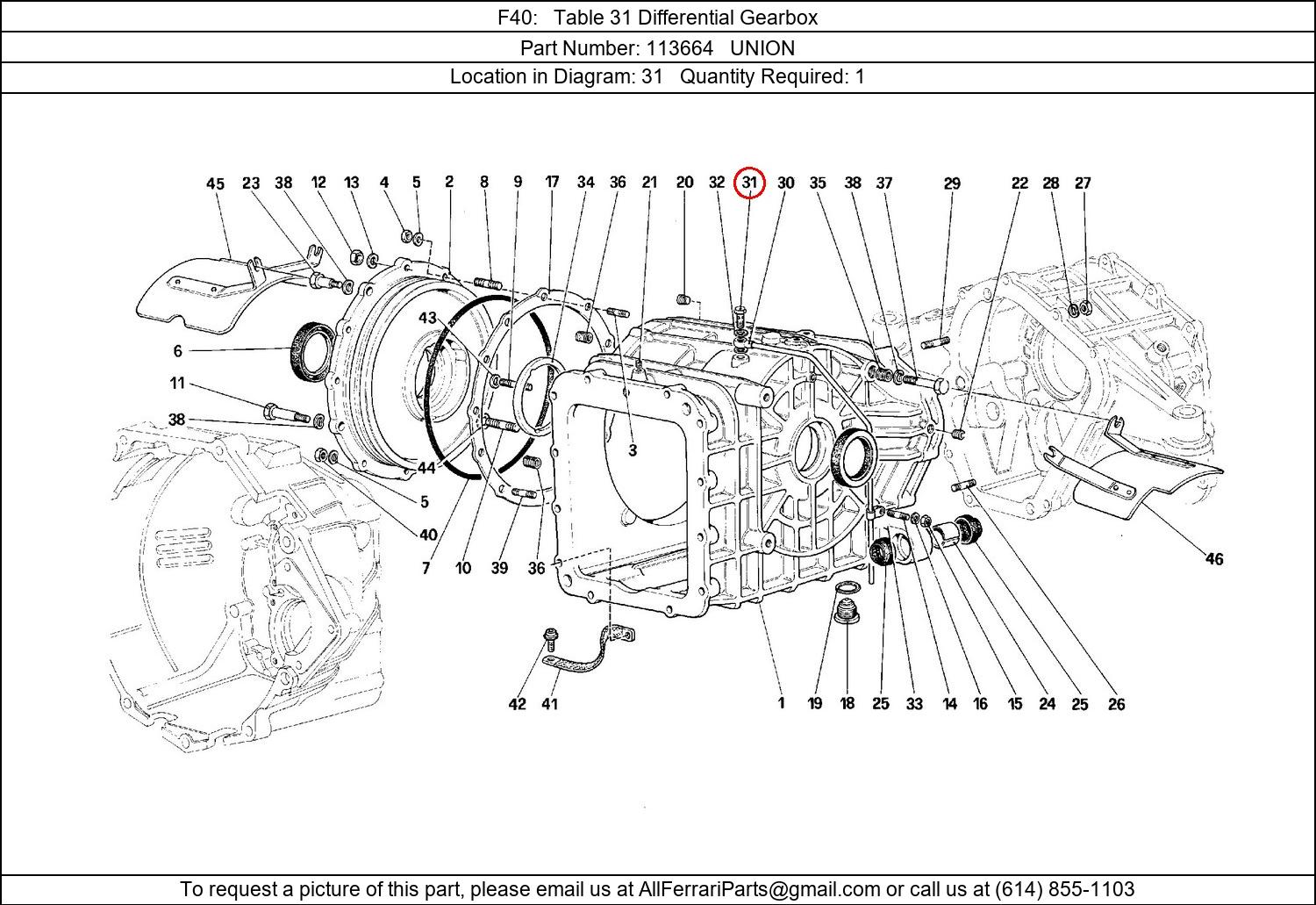 Ferrari Part 113664