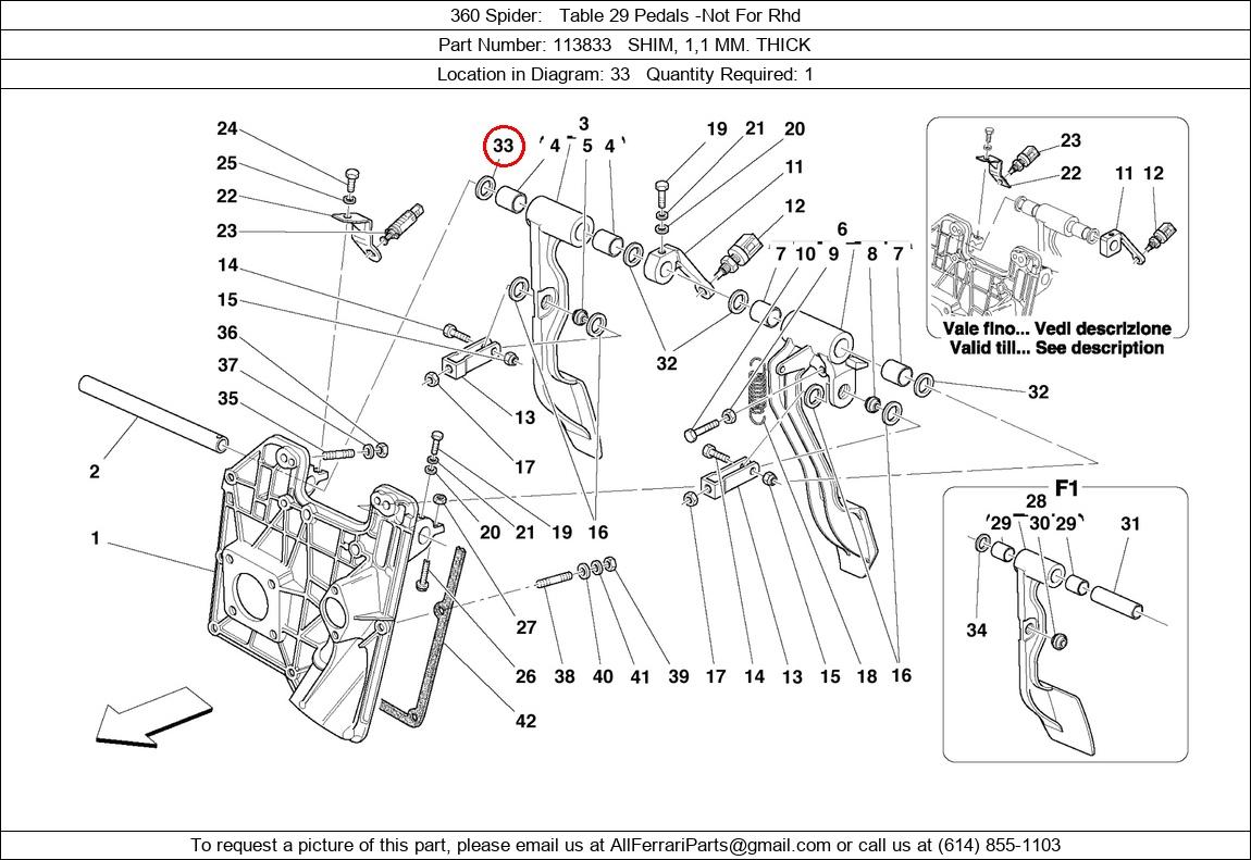 Ferrari Part 113833