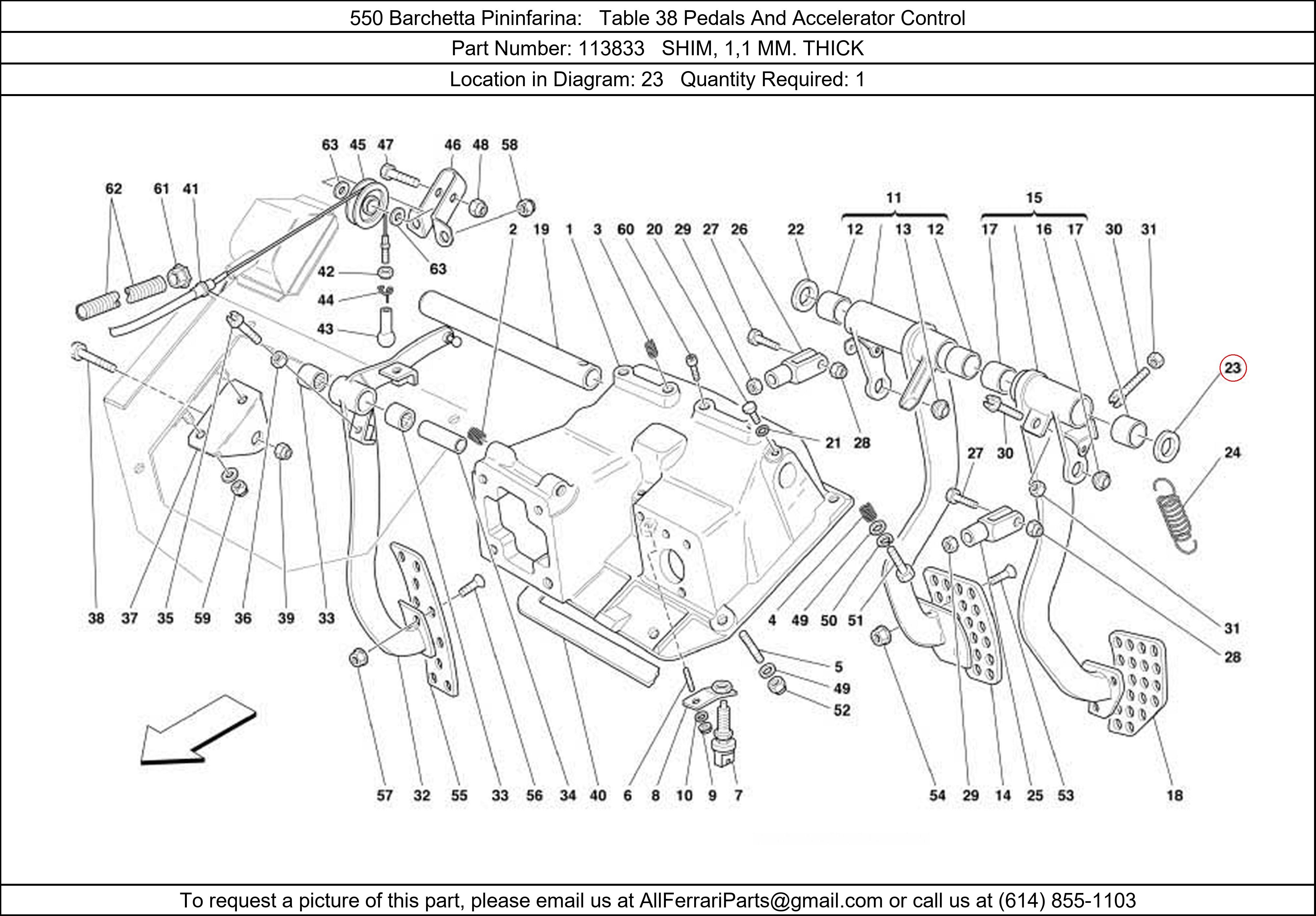 Ferrari Part 113833