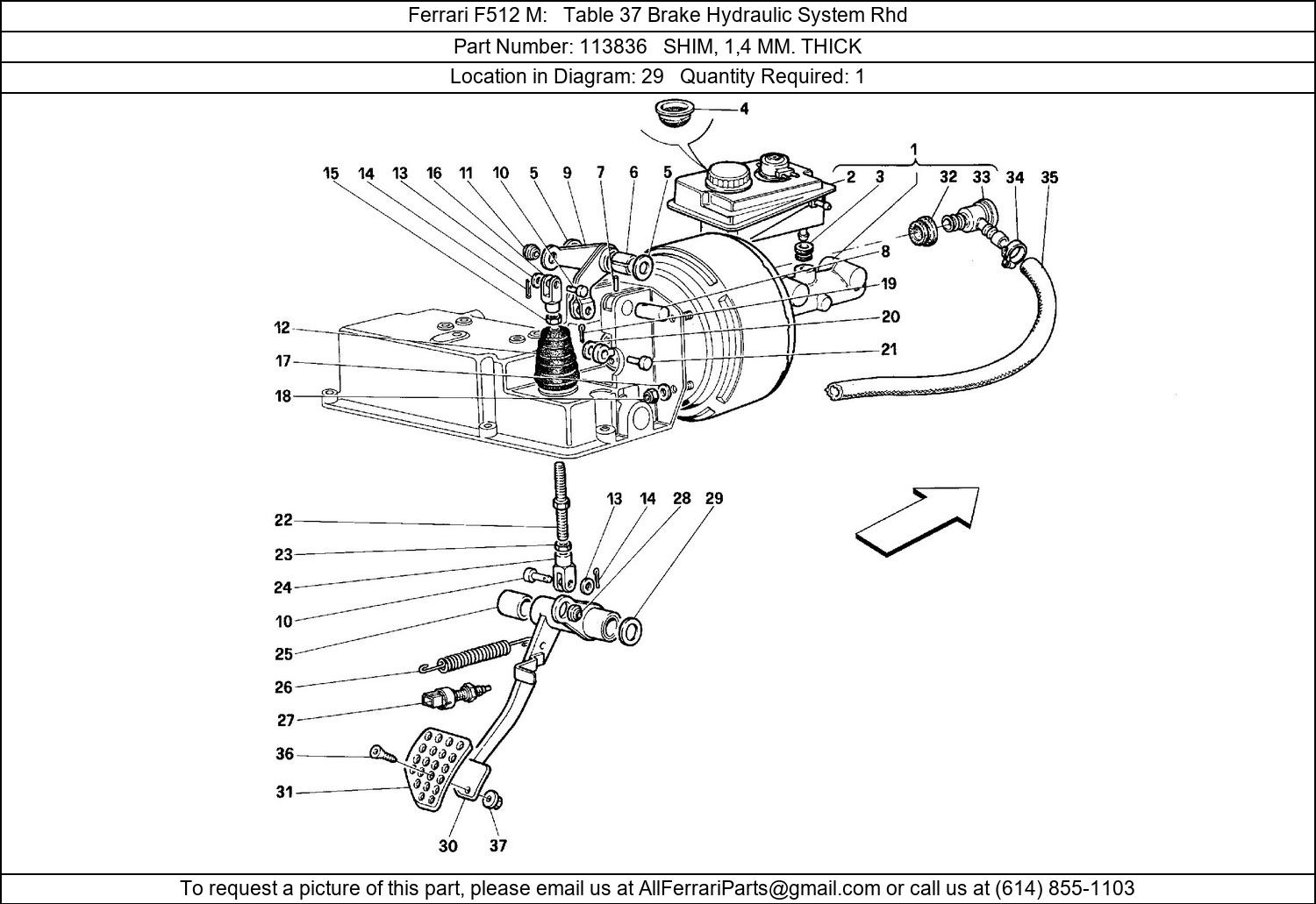 Ferrari Part 113836