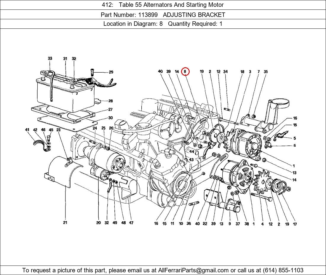 Ferrari Part 113899