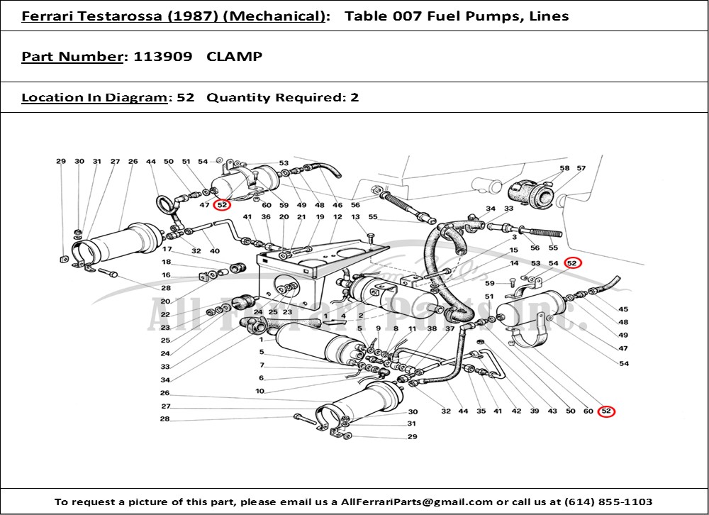 Ferrari Part 113909