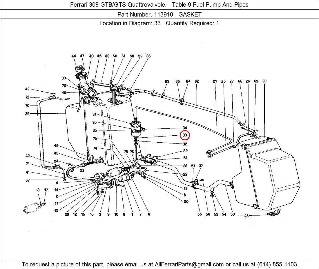 Ferrari Part 113910