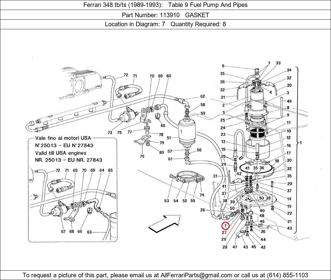 Ferrari Part 113910