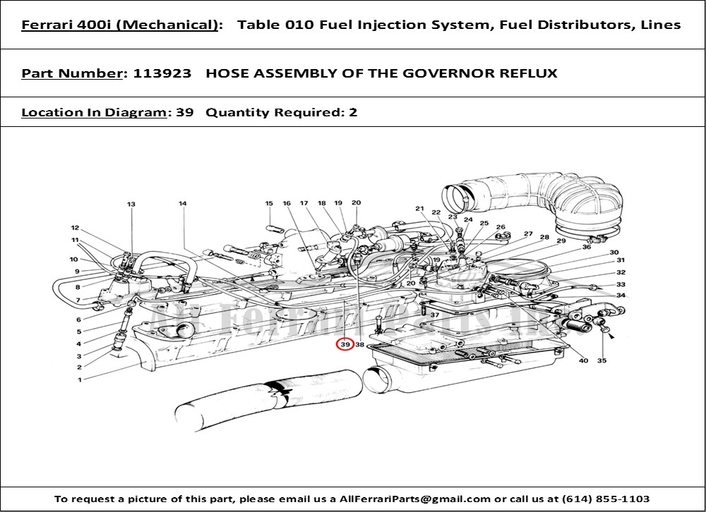 Ferrari Part 113923