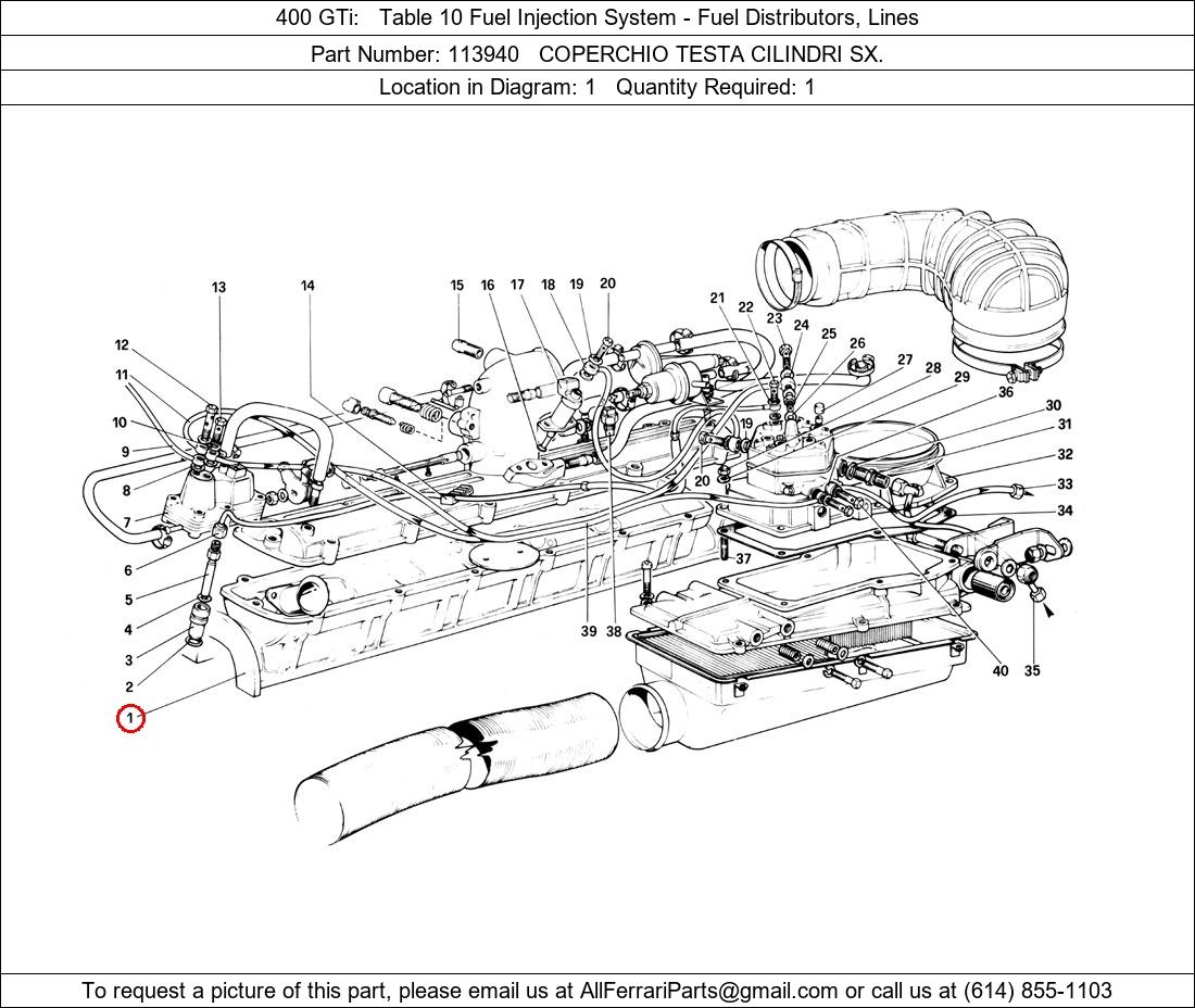 Ferrari Part 113940