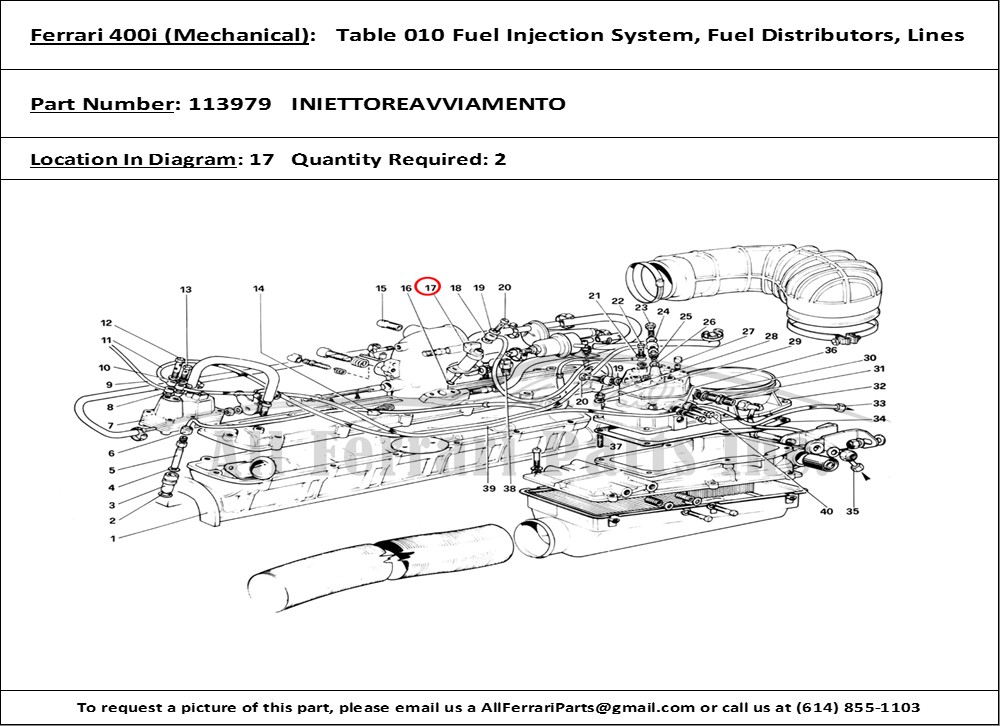 Ferrari Part 113979