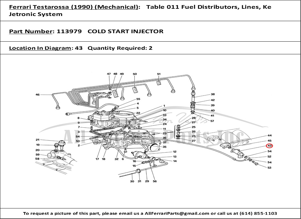 Ferrari Part 113979