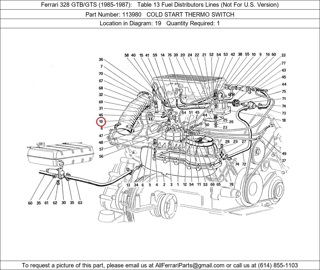 Ferrari Part 113980