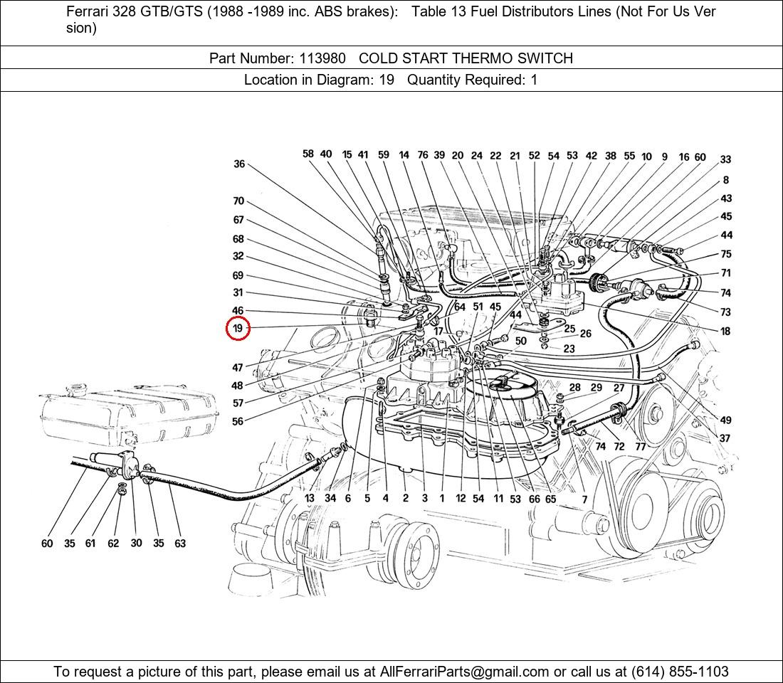 Ferrari Part 113980