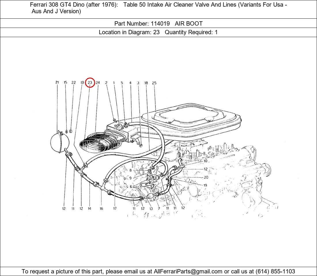 Ferrari Part 114019