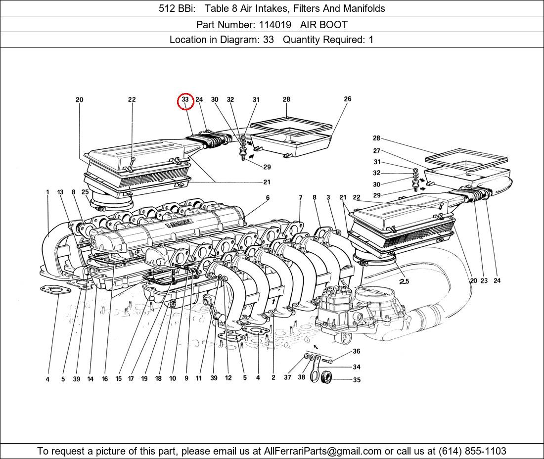 Ferrari Part 114019