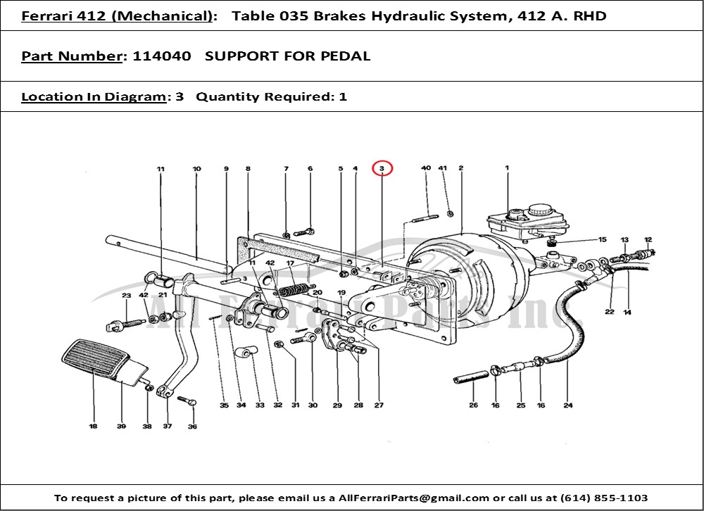 Ferrari Part 114040