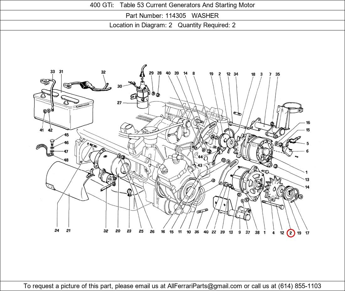 Ferrari Part 114305