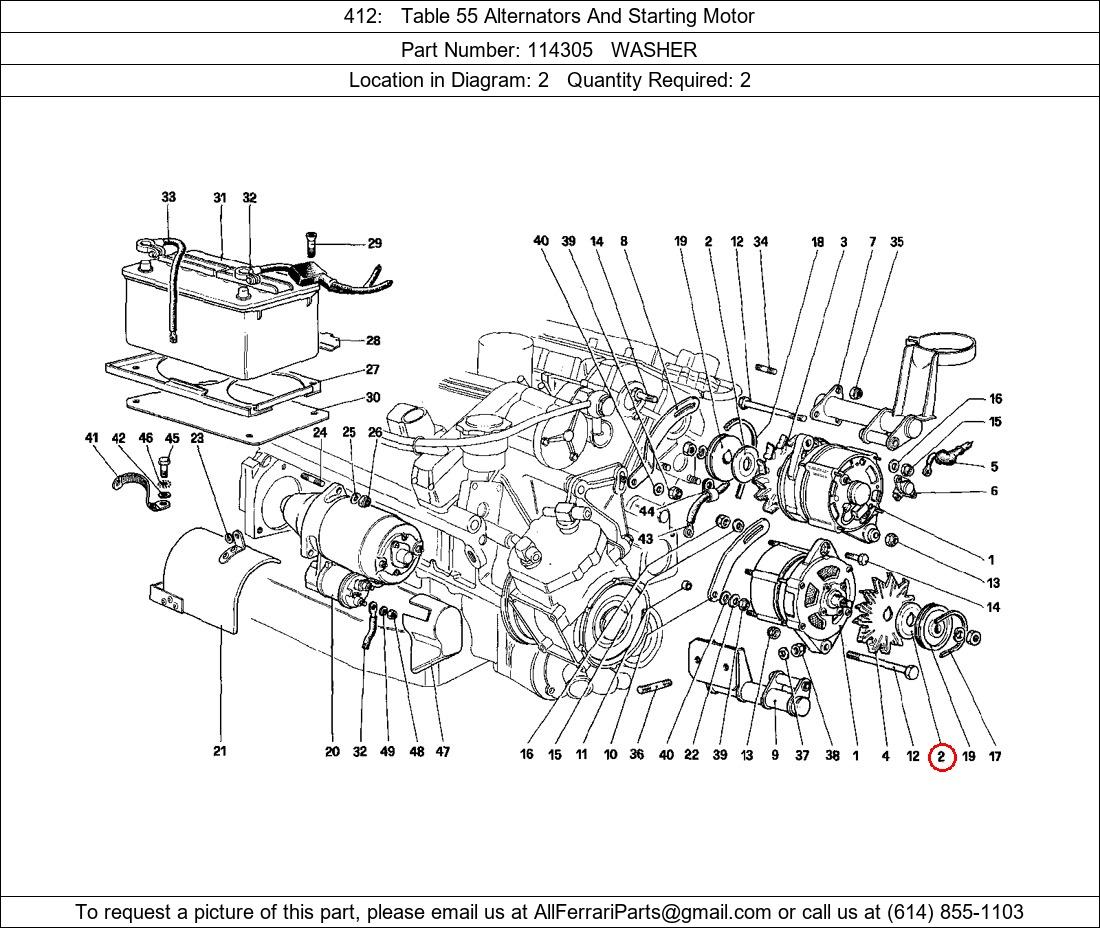 Ferrari Part 114305