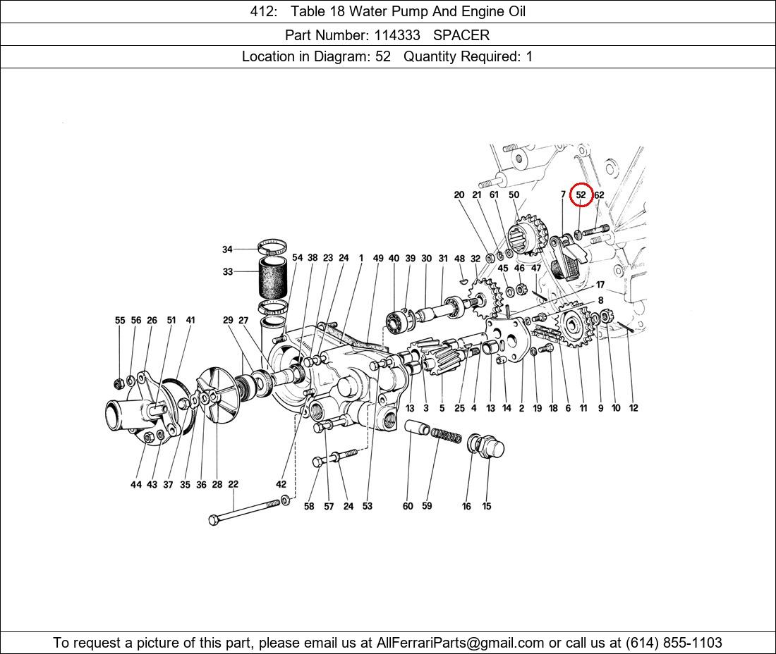 Ferrari Part 114333