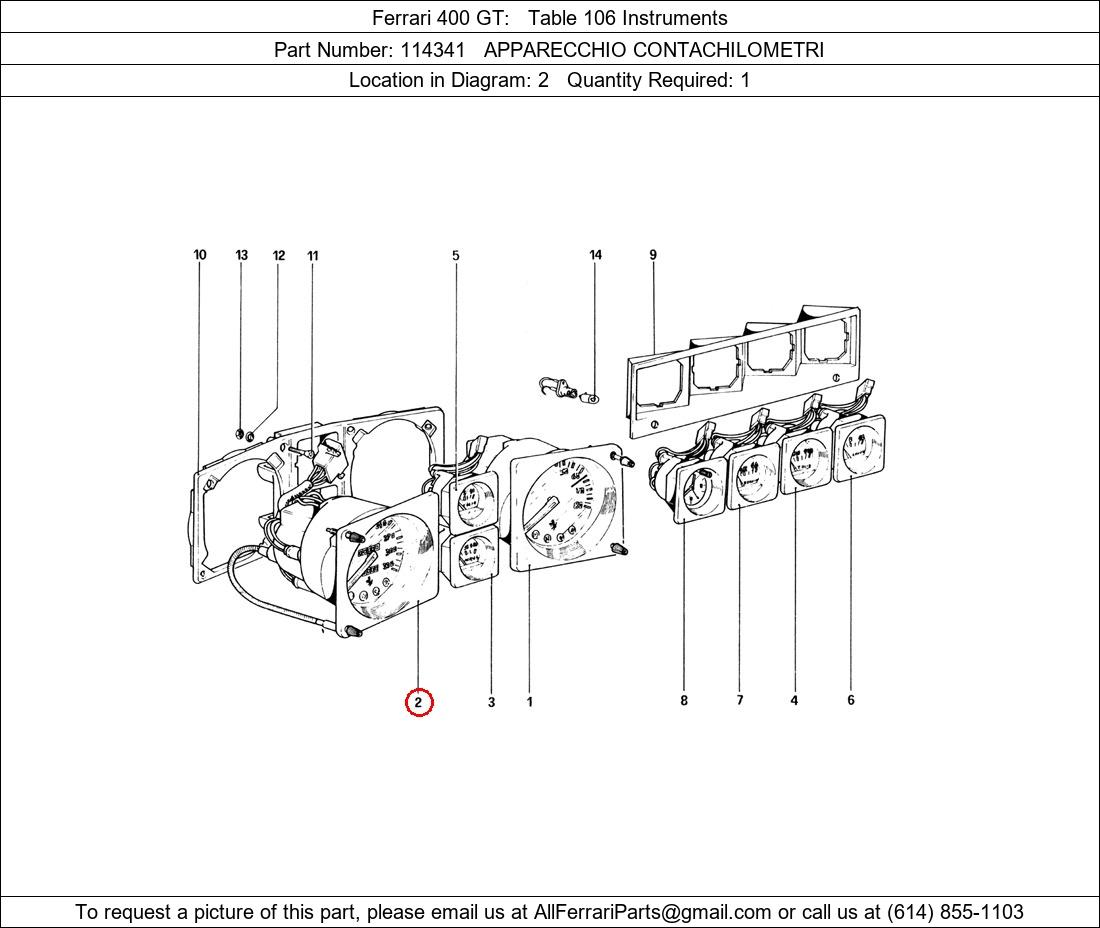 Ferrari Part 114341