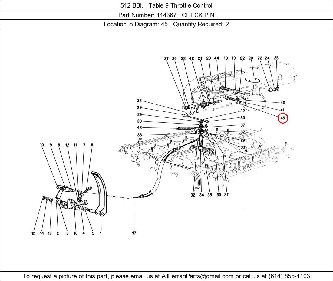 Ferrari Part 114367
