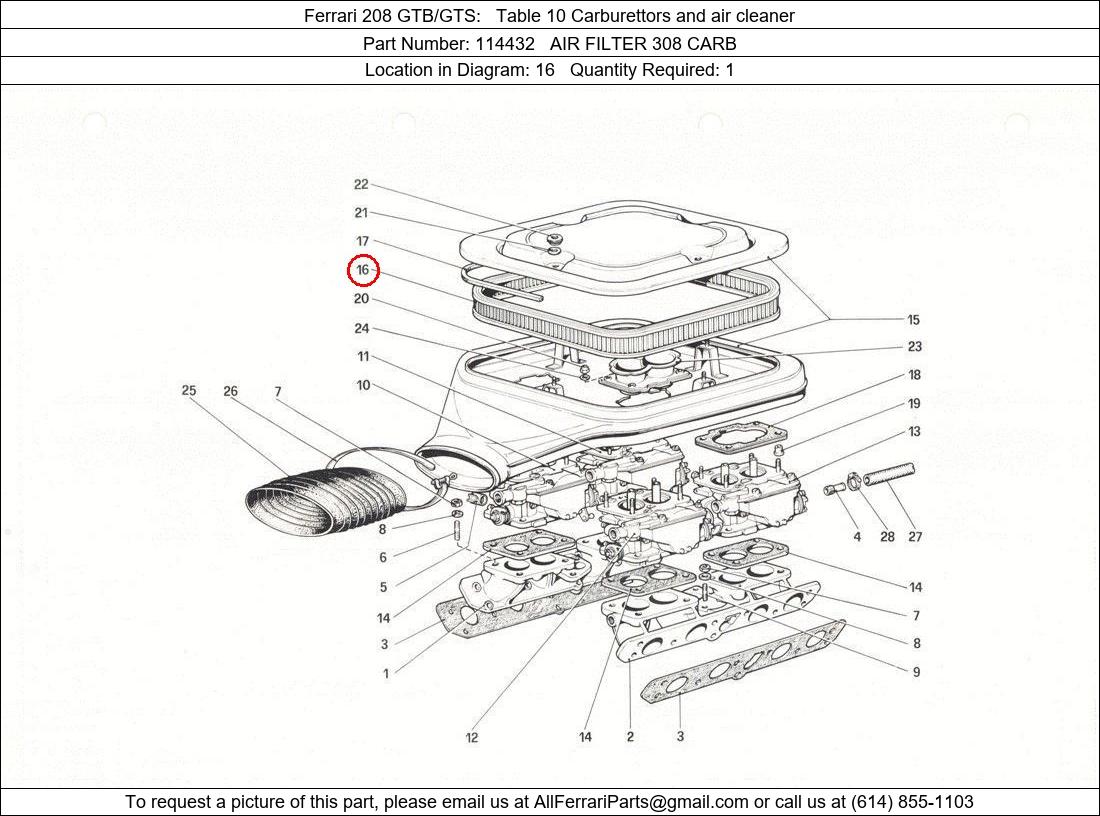 Ferrari Part 114432