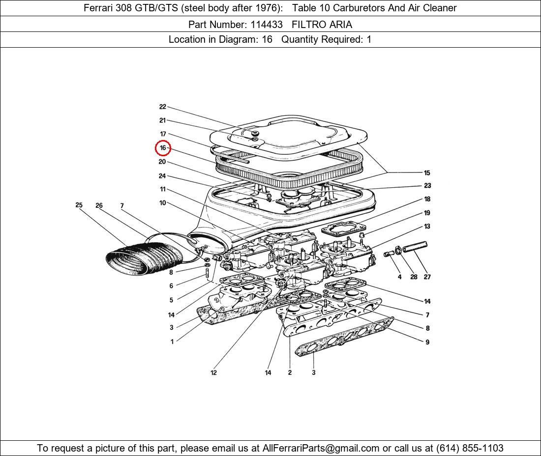 Ferrari Part 114433