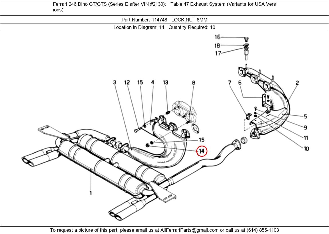 Ferrari Part 114748