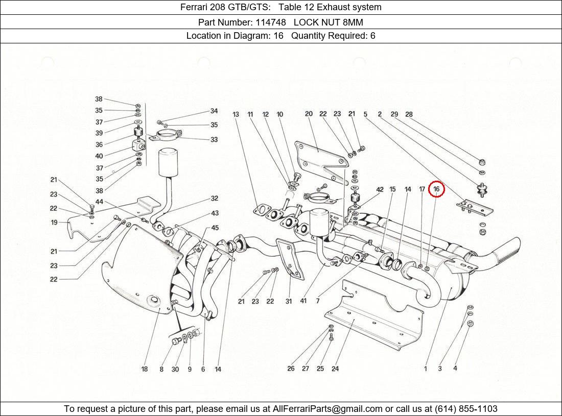 Ferrari Part 114748