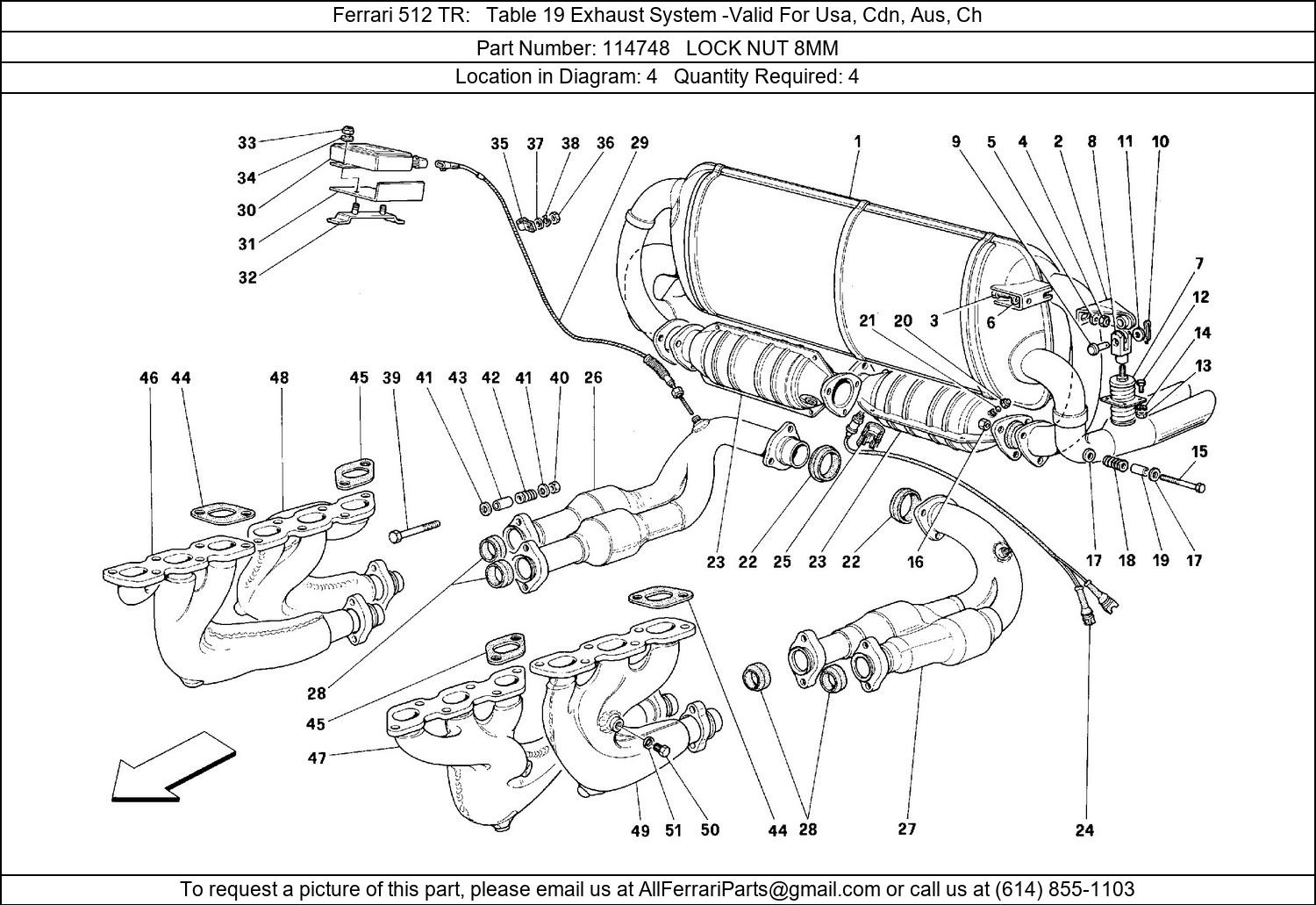 Ferrari Part 114748