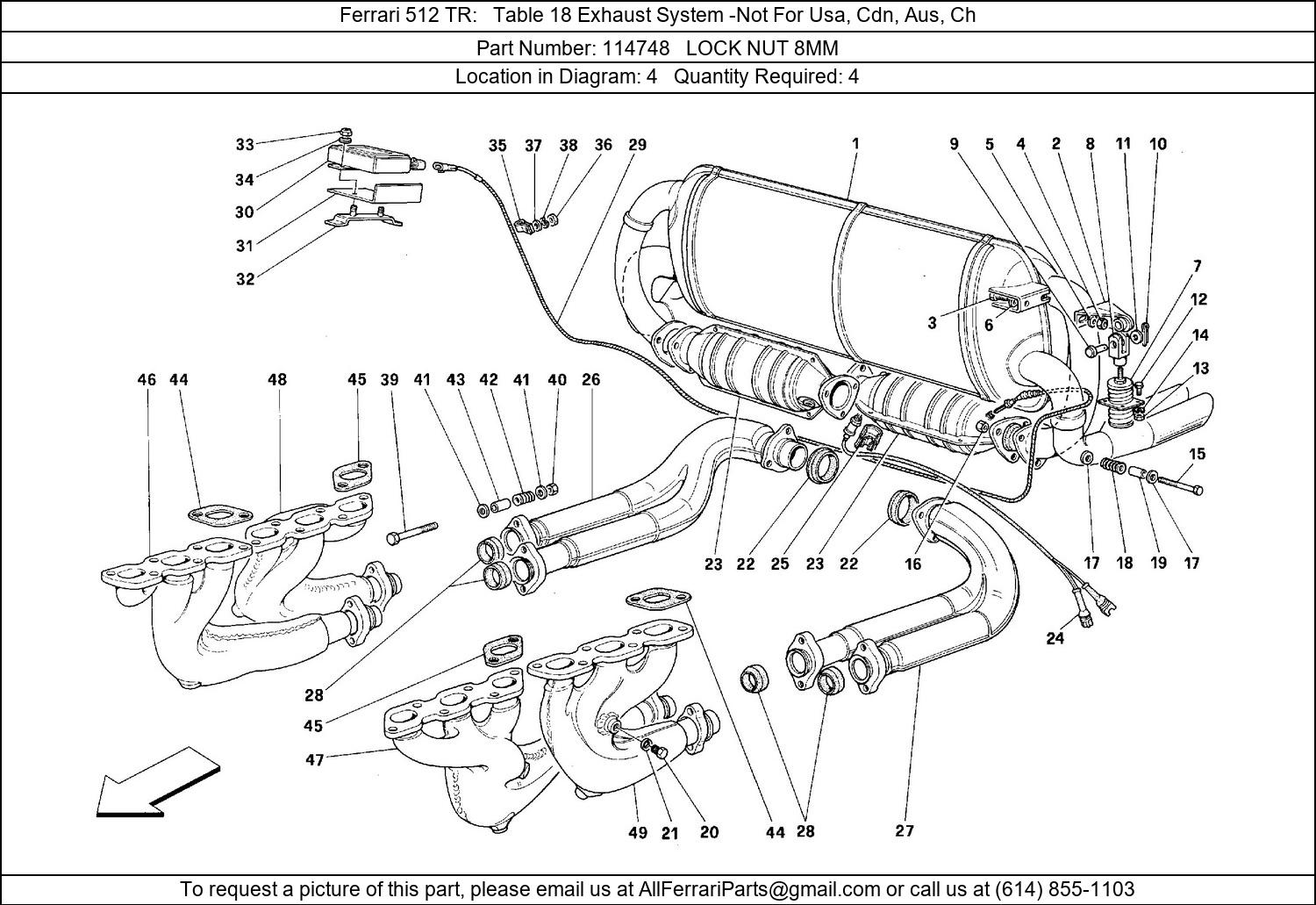 Ferrari Part 114748