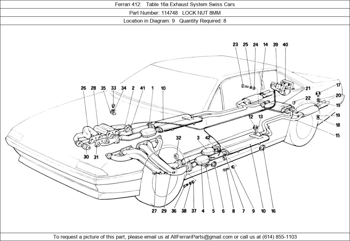 Ferrari Part 114748