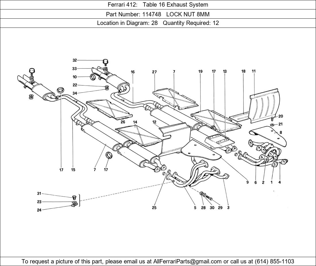 Ferrari Part 114748