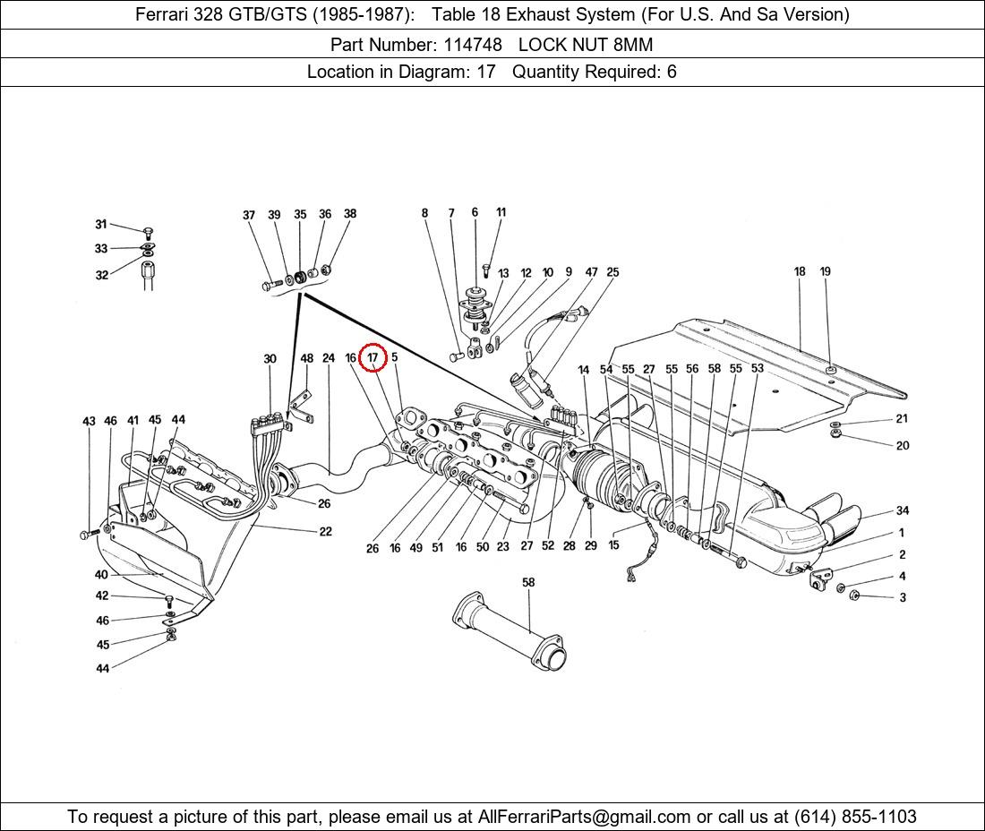 Ferrari Part 114748